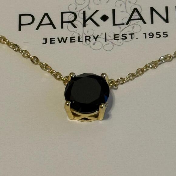 Park Lane Black & Gold Necklace - Picture 2 of 2